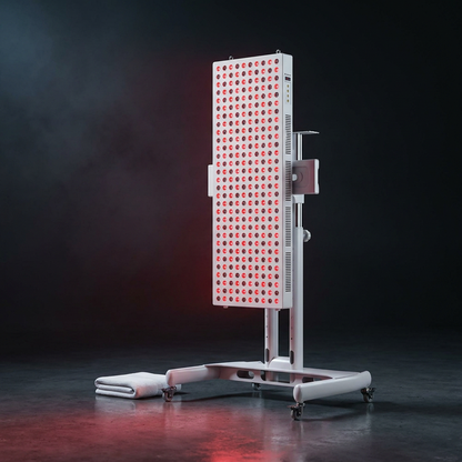 Red Light Therapy Device with Stand - Moving Pro Series Professional Edition — Studio Shot